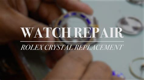 rolex datejust crystal replacement.